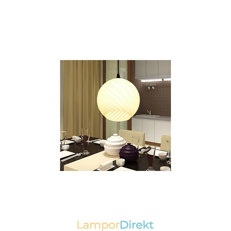 Samtida Och Kontrakterade L Kreativa Glasmåltider Ljuskrona Lamp Light
