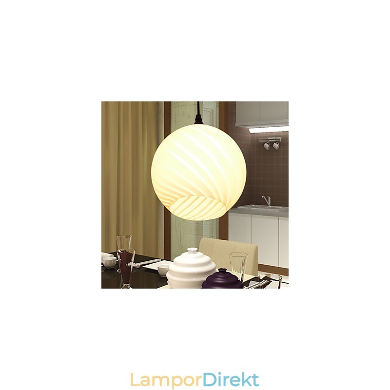 Samtida Och Kontrakterade L Kreativa Glasmåltider Ljuskrona Lamp Light