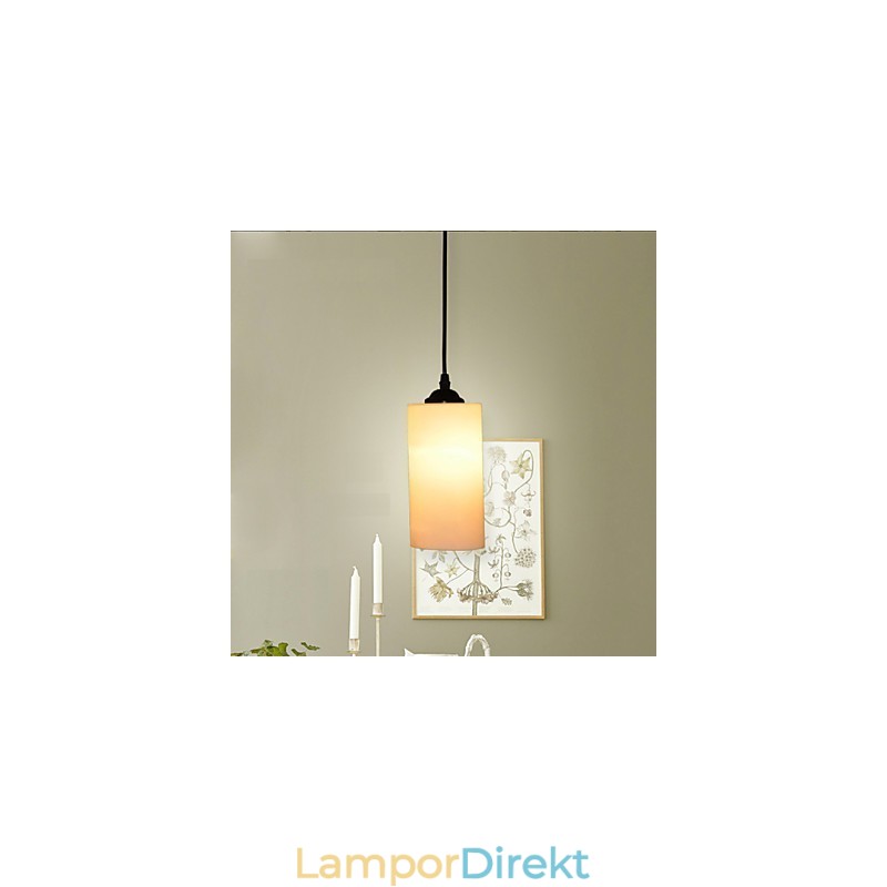 Runt Rakt Glas Enkelt Huvud Droplight Lamp Light