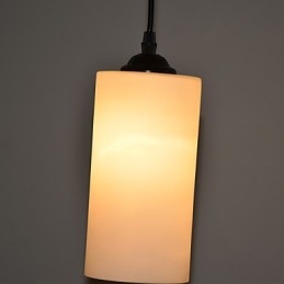 Runt Rakt Glas Enkelt Huvud Droplight Lamp Light