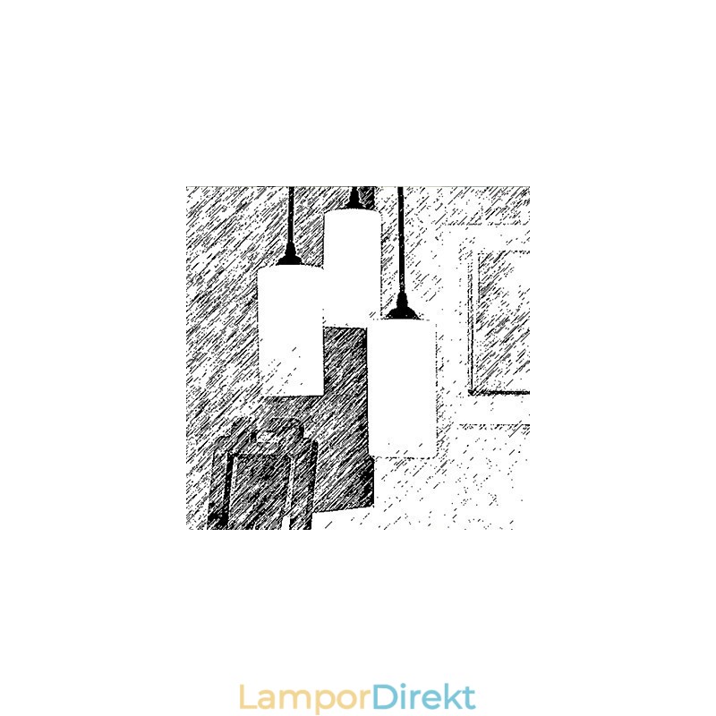 Runt Rakt Glas Enkelt Huvud Droplight Lamp Light