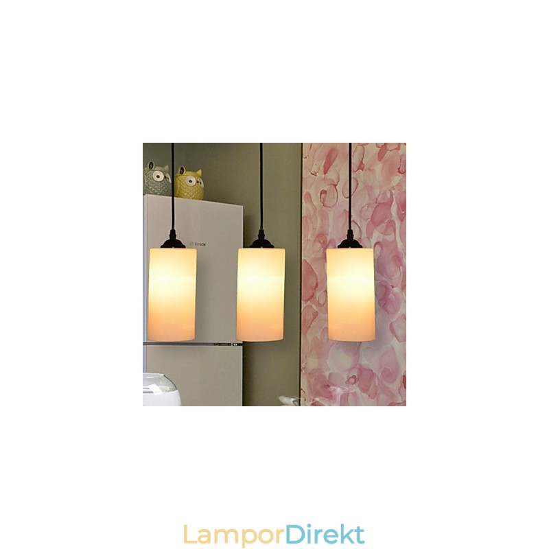 Runt Rakt Glas Enkelt Huvud Droplight Lamp Light
