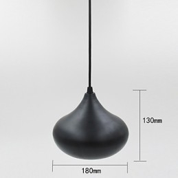 Droplight Lök Form Ljus Pendellampa