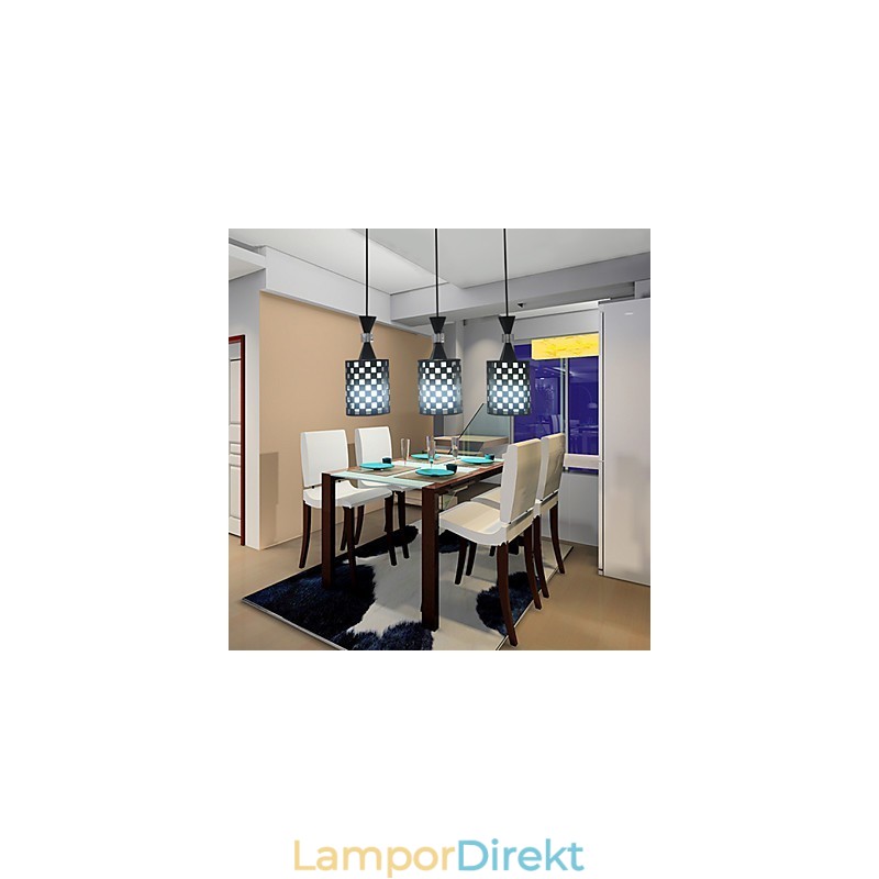 Perforeringar Nordic Smidesjärn Ljuskrona Lampa Light