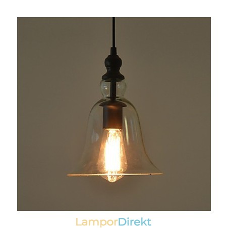 Vintage Industriell Retro Glas Ljuskrona Kreativ Minimalistisk Sänglampa Klar Färg Vintage Industriell Retro Glas Ljuskrona Kreativ Minimalistisk Sänglampa Klar Färg