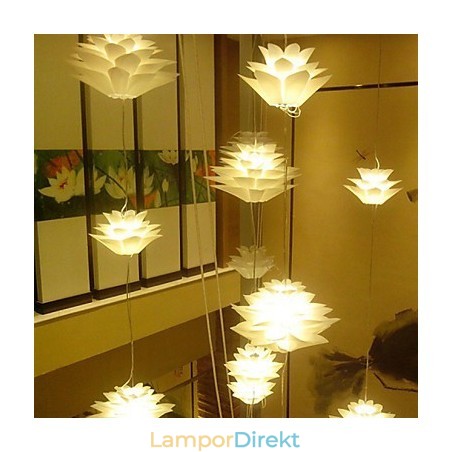 Lotus Modern Dekoration Droplight Lampa Lotus Modern Dekoration Droplight Lampa