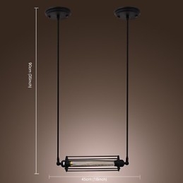 Traditionell Klassisk Vintage Ömålning Taklampa