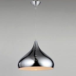 Modern Och Modern Mini Style Pendellampa I Krommetall