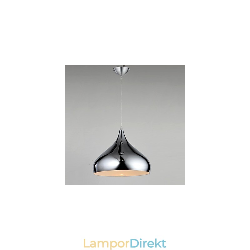 Modern Och Modern Mini Style Pendellampa I Krommetall