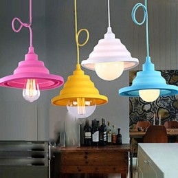 Pendellampor Modern Contemporary Plast