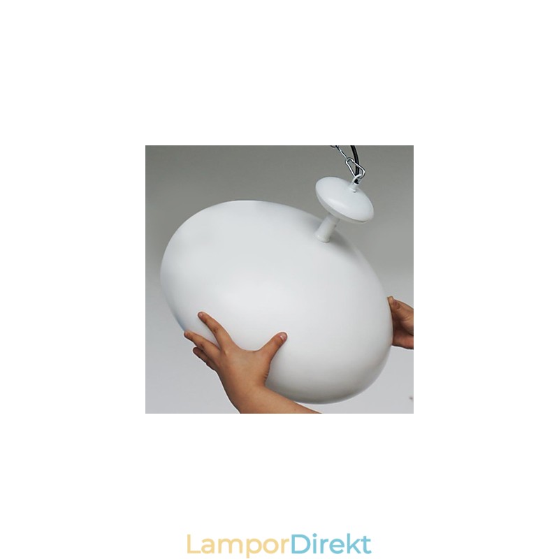 Modern Samtida Retro Skål Målning Hänglampa