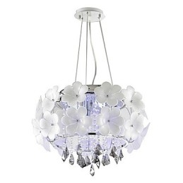 Modern Och Modern Kristallhängande Lampa