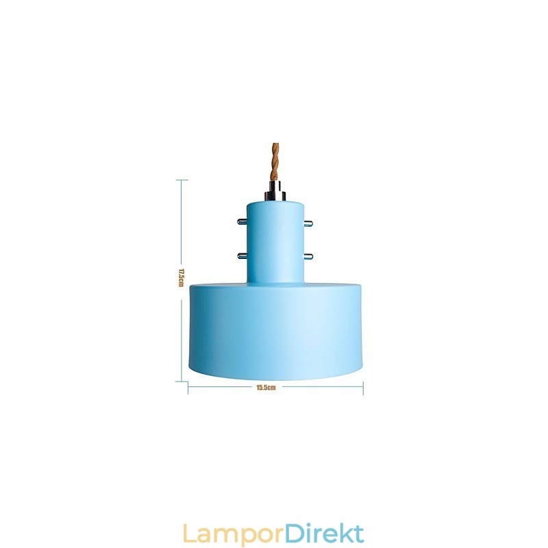 Modern Samtida Country Mini Style Målning Metall Pendel Light Kids