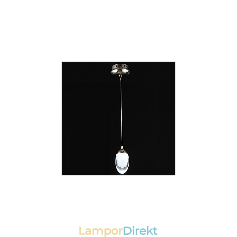 Modern Och Modern Traditionell Klassisk Lantlig Mini-Stil Kromglas Ljuskrona Taklampa