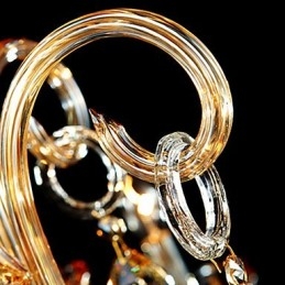 Ljuskrona Kristall Modern Samtida Traditionell Klassisk Glas
