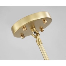 Modern Contemporary 20 Light Chandelier Light (Svart Gyllene)