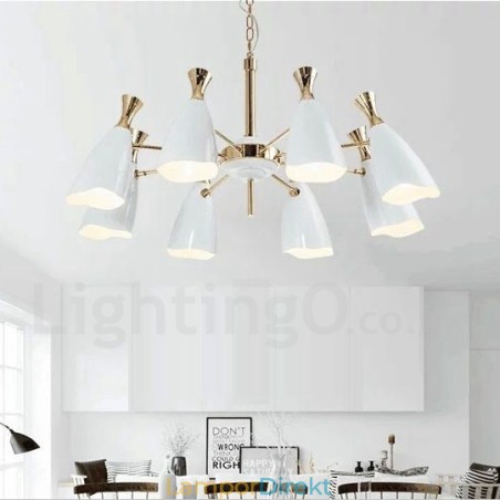 Modern Contemporary Style 8 Light Chandelier Lamp Modern Contemporary Style 8 Light Chandelier Lamp