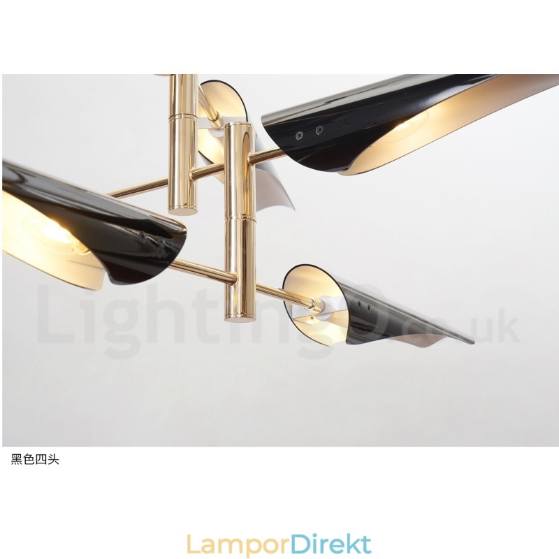 Modern Contemporary 4 Tier 8 Ljus Ljuskrona