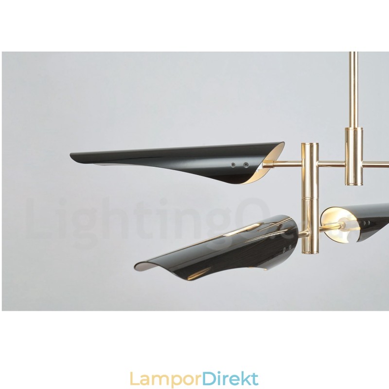Modern Contemporary 4 Tier 8 Ljus Ljuskrona