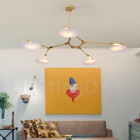5 Ljus Modern Modern Ljuskrona Lampa 5 Ljus Modern Modern Ljuskrona Lampa