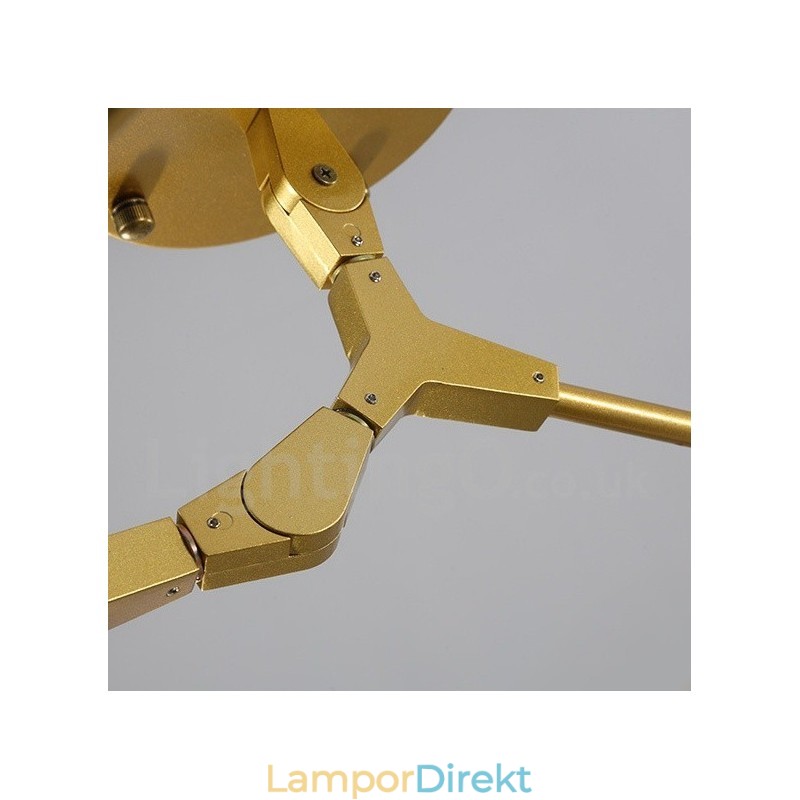 5 Ljus Modern Modern Ljuskrona Lampa