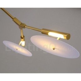5 Ljus Modern Modern Ljuskrona Lampa