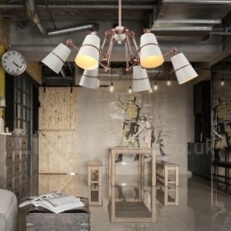 6 Ljus Ljuskrona Lampa Med Modern Modern Stil Ljus