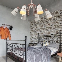 6 Ljus Ljuskrona Lampa Med Modern Modern Stil Ljus