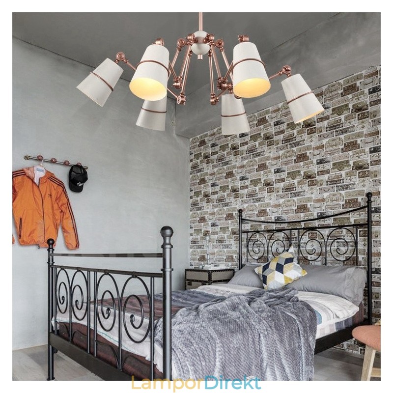 6 Ljus Ljuskrona Lampa Med Modern Modern Stil Ljus