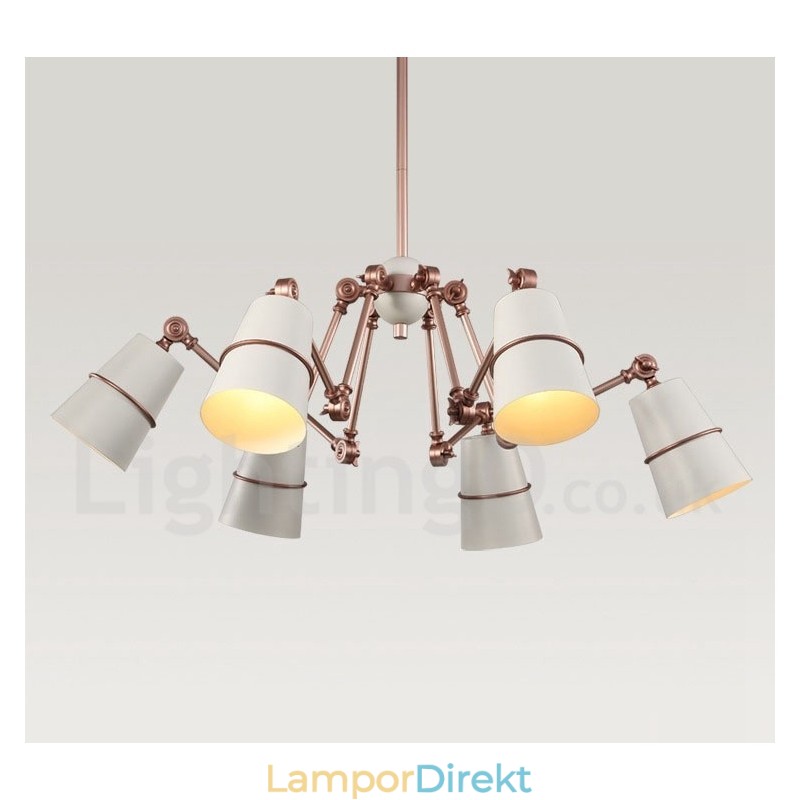 6 Ljus Ljuskrona Lampa Med Modern Modern Stil Ljus