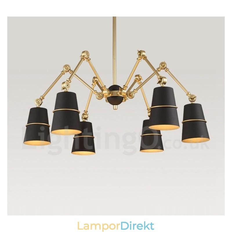 6 Ljus Ljuskrona Lampa Med Modern Modern Stil Ljus