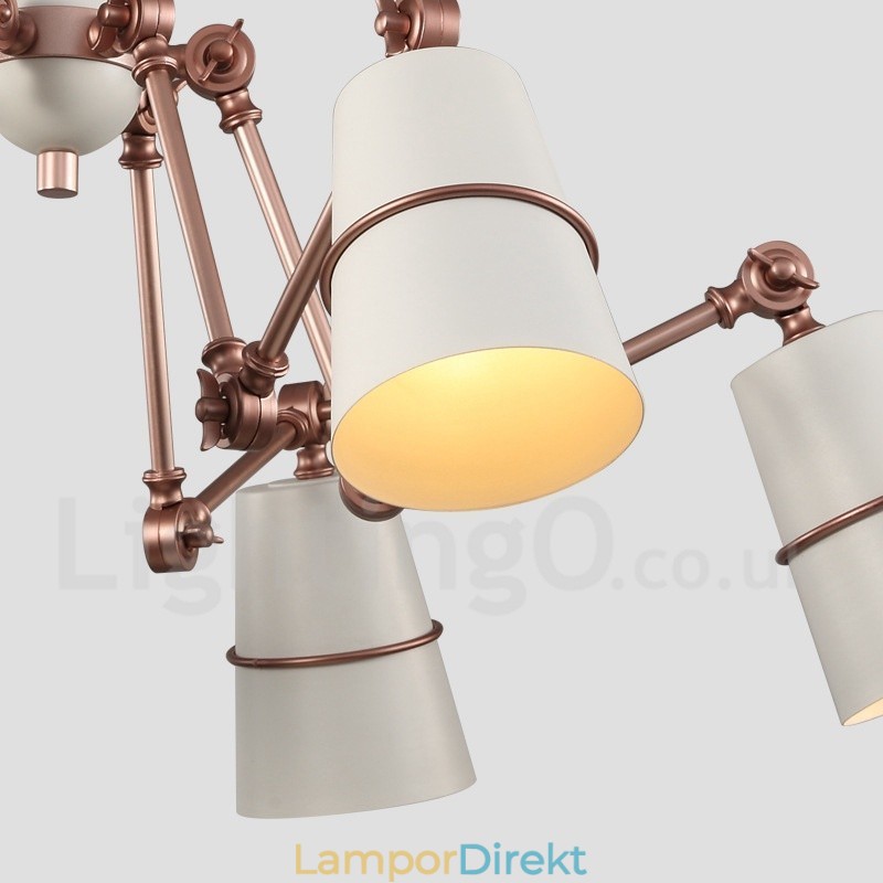 6 Ljus Ljuskrona Lampa Med Modern Modern Stil Ljus