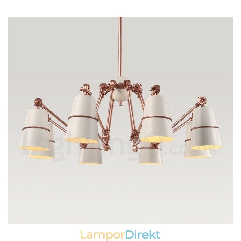 8 Light Modern Contemporary Chandelier Lamp Light