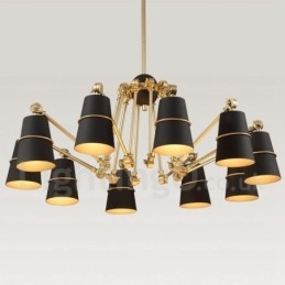 10 Ljus Ljuskrona Lampa Med Modern Modern Stil Ljus