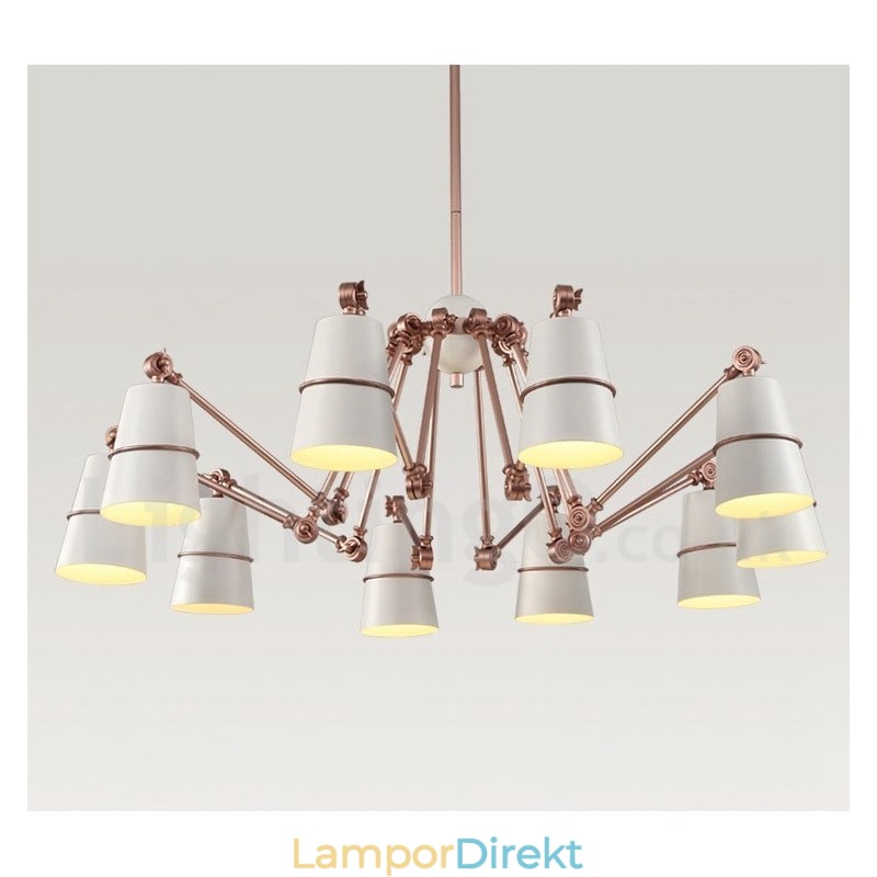 10 Ljus Ljuskrona Lampa Med Modern Modern Stil Ljus