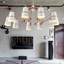 10 Ljus Ljuskrona Lampa Med Modern Modern Stil Ljus