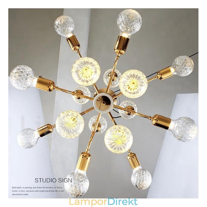 4 Tier Modern Contemporary 16 Light Chandelier Lamp Light