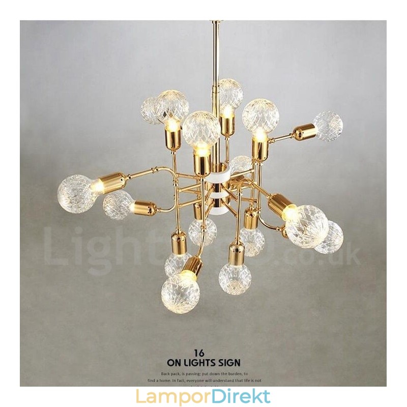 4 Tier Modern Contemporary 16 Light Chandelier Lamp Light