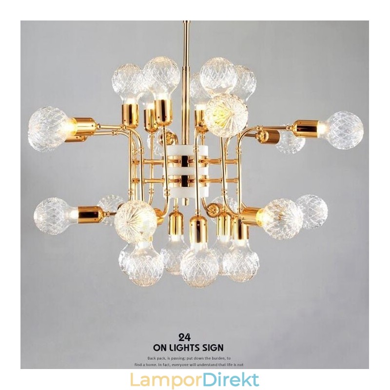 4 Tier Modern Contemporary 24 Light Chandelier Lamp Light