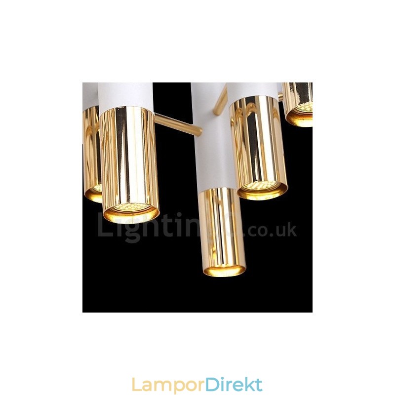Modern Contemporary 13 Light Chandelier Single Tier Lamp Light