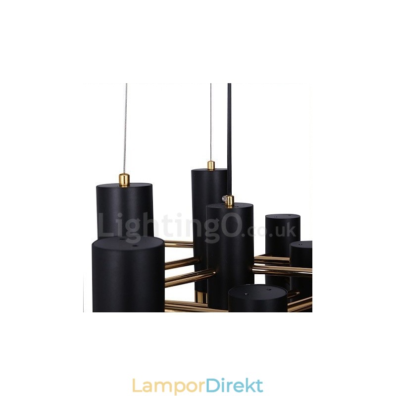 Modern Contemporary 13 Light Chandelier Single Tier Lamp Light