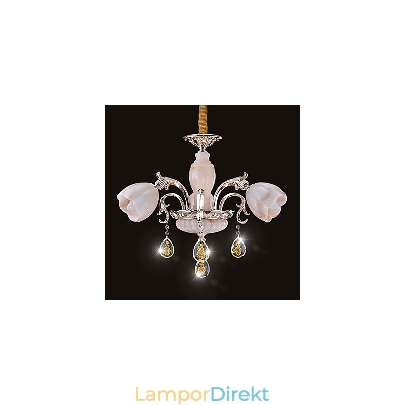 Modern Samtida Andra Metall Ljuskrona