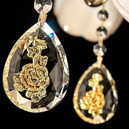 Modern Samtida Andra Metall Ljuskrona