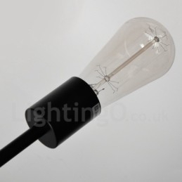 16 Ljus Vintage Retro Sputnik Ljuskrona