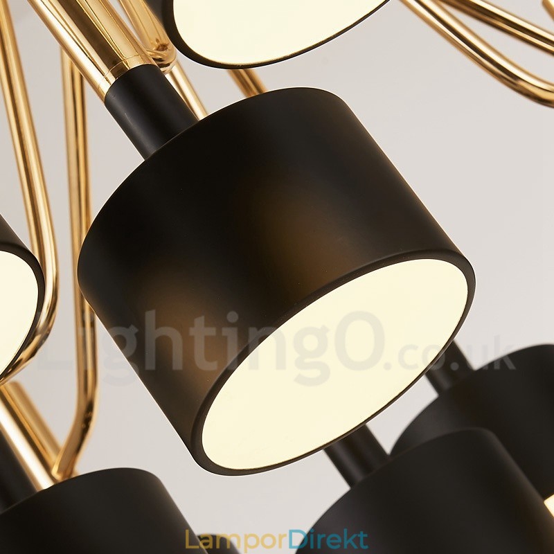 15 Light 2 Tier Modern Modern Style Ljuskrona Lamp Light