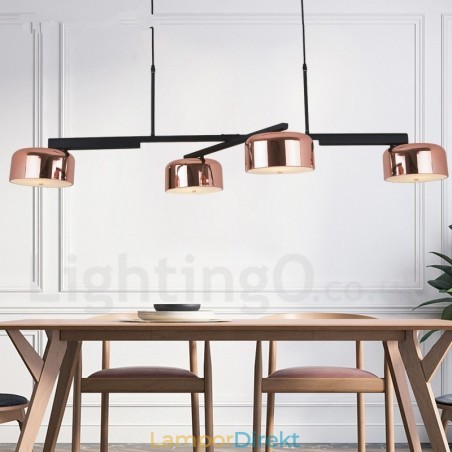 4-Ljus Envånings Modern Och Modern Roterbar Ljuskrona 4-Ljus Envånings Modern Och Modern Roterbar Ljuskrona