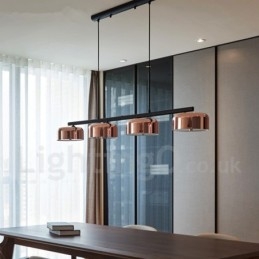 4-Ljus Envånings Modern Och Modern Roterbar Ljuskrona