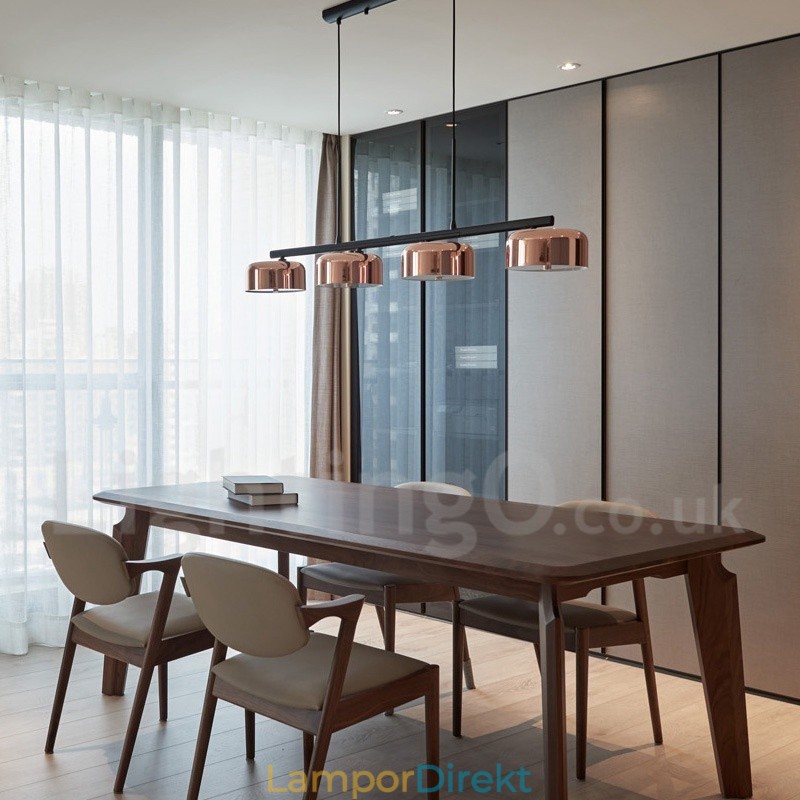 4-Ljus Envånings Modern Och Modern Roterbar Ljuskrona