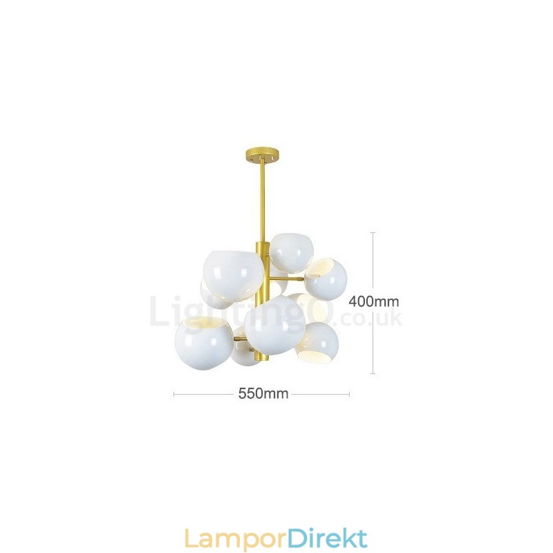 Vit 10 Light Modern Contemporary Chandelier Lamp Light