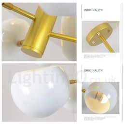Vit 10 Light Modern Contemporary Chandelier Lamp Light